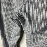 Caslon  Size 1x Lightweight Beach Summer Pants Vacation Striped White Blue Photo 6