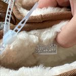 UGG  Plush NWOT Women's Chestnut Suede Platform Boots size 8 Photo 8