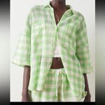 Urban Outfitters  Out From Under Beach Boardwalk
Button-Down Shirt. Size Medium Photo 0