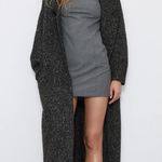 ZARA NWT Cut Out Houndstooth High Collar Dress Photo 1