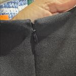 Calvin Klein Classic Black Dress with semi sheer pleated short sleeves Size 8 Photo 7