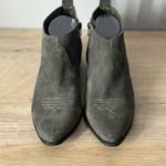 American Eagle Boots Women 9 Green Neutral Casual Ankle Booties Cowgirl Western Photo 3