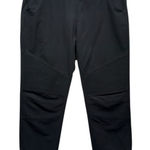 FIGS  Scrub Pants Women Sz L Black Kanye Moto Ankle Zip‎ Drawstring TW2022 Photo 0