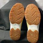 Easy Spirit  WO SIZE 10 LEATHER SLIP ON MULE MUSTARD YELLOW CROCHET LOOK Photo 7