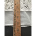 Sundance Crochet Top Size M White Layered Tunic Fairy Boho Whimsy Coquette Size M Photo 7