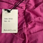 Japna  Fuchsia Ruched Mini Skirt size medium NWT Photo 1