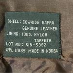 City Streets Women's Vintage City Steets Brown Button Up Leather Jacket Size 14 Photo 6