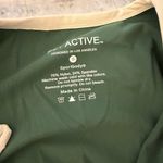 Set Active : Green Cardigan with Cream Trim Photo 5