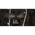 Love Tree  Black Polka Dot Ruffled Mini Skirt Size M Photo 4