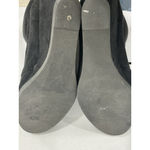 Madden Girl Womans  Dallyy Size 5.5 M Black Lace Up Wedge Booties Photo 8