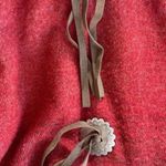 Woolrich VTG Coat Womens Large Red Southwest Aztec Woven Wool Blanket Jacket USA Photo 12