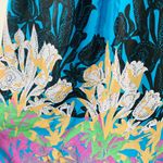 Anthropologie Moulinette Soeurs Island Nightfall Blue Floral Print Dress Size 8 Photo 7