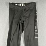 Nike  Pro Combat Dri Fit Black Womens XS Athletic Leggings Just Do It Photo 4