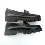 G.H. BASS Womens Shoes Loafers Black Liana Bit Lug Sole Weejuns Leather 8 Photo 6