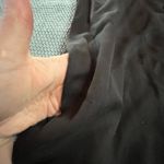 Lulus Dress Women Medium Black Button Up Collared Knee Length Dress With Pockets Photo 2