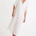 Madewell NWT Lightestspun Cover-Up Maxi Shirtdress Photo 0