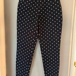 Versona  Black and White Polka Dot Straight Leg Pants Photo 0