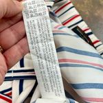 ZARA  Trafaluc Collection Cropped Wide Leg Striped America Pants Medium Photo 8