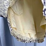 Lady Hagen Golf Skort Cream Purple Print Patterned Mini Skirt Luxe Size 4 New Photo 2