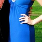 Calvin Klein Blue Prom Dress Photo 0