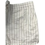 J.Crew J.‎ Crew Women Medium Stripe White Shorts Beach Summer Vacation Coastal Casual Photo 7