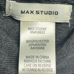 Max Studio  gray square blanket scarf new Photo 2