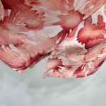 Orange & White Watercolor Floral 3/4 Sleeve Blouse Denim & Company Boho Size 3X Photo 5