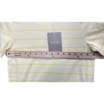 Everlane Organic T Shirt Womens S Butter Yellow Stripe Tee Preppy Casual NEW Photo 4