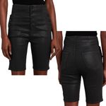 J Brand Natasha Short Fearful Wash Sky High Waist Black Stocking Women’s Size 25 Photo 1