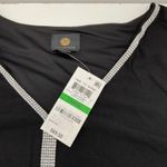 JM Collection  New Womens Black V-Neck Mini Dress Size L‎ 3/4 Sleeve NWT Photo 3