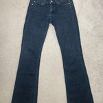 7 For All Mankind Vintage dark wash bootcut low rise jeans Photo 0