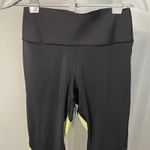 Gap ‎ Body Black Crop Leggings Color Block Yoga Workout Activewear Womens L Photo 1
