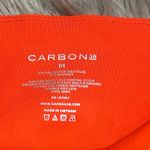 Carbon 38  Fluorescent Coral High Rise Biker Short Cloud Compression Sz Medium Photo 5