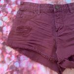 Billabong Maroon Jean Shorts Photo 3