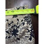 Rafaella Cuffed Cropped Pants Floral Women’s Size 8 Straight Leg High Rise Photo 4