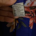 Bailey blue  Floral wide leg jumper Photo 4