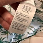 J.Crew Palm Trees Tropical Printed Cotton Button Down Puff Sleeve Top Size Medium Photo 6