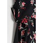 H&M  Floral Wrap Summer Mini‎ Dress Size 2 Tropical Flirty  Vacation resort Photo 5