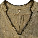 Free People Get Over It Embellished Split-Neck Top Photo 10