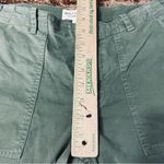 NILI LOTAN $345 Jenna Pant in Camo Green Flat Front Low Photo 9