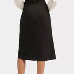 DKNY side Ruched High Waisted midi skirt Photo 1