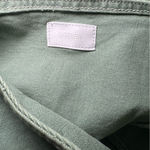 MOTHER The Ruffle Mini Skirt in Loden Frost Green side zip Y2K size 24 Photo 6