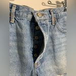 AGOLDE Parker, denim shorts, high waist, Daisy dukes, frayed, cotton, 30 Photo 2