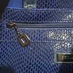 Sorial Navy Textured Backpack Blue Photo 5