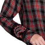 Johnny Was embroidered PUFF SLEEVE WESTERN SHIRT NWT Photo 8