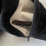 Free People Boots Tall Slouch Suede Pheonix Black Pull On Boots Size 38.5 Photo 8