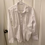 Good American  Women’s White Shirt size 3 Photo 6
