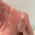 Veronica Beard  Jeans Dylan Sweatshirt Rosewood Pink Quarter Zip Sweater SZ S Photo 8