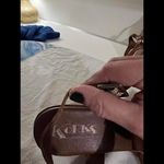 Kork-Ease Korks by Brown Leather Tyla Pumps with Cutout Design size 6 Photo 2