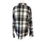 Cottagecore Collared Black Plaid Long Sleeve Flannel Shirt XL Cabincore NWT Photo 2